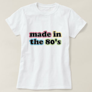 Fabriqué Dans Le T-Shirt Des Années 80