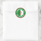 fabriqué en algérie drapeau étiquette (Sac)