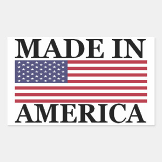 Fabriqué en Amérique Autocollant