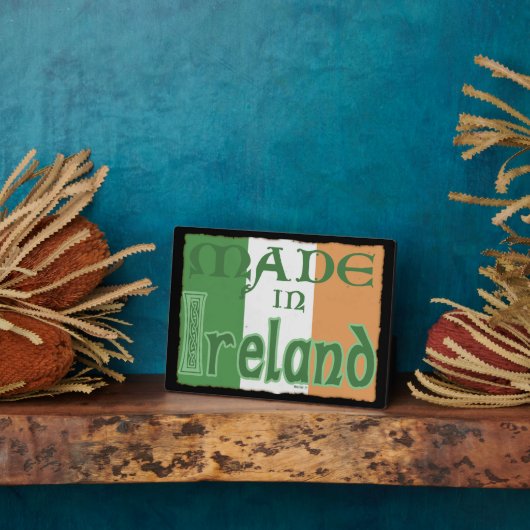 Fabriqué en Irlande 2 Plaques (Côté)