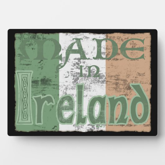 Fabriqué en Irlande Plaques (Devant)