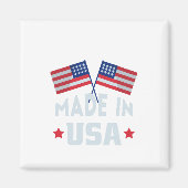 Fabriqué en USA Magnet (Devant)