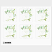 Fabriqué par Étiquette à la main avec un feuillage (Feuille)