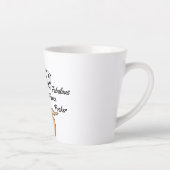 Fabrique Posher de Feu - Poshmark Latte Mug (Droite)