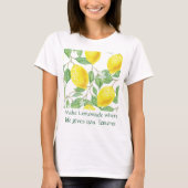 Fabriquer T-Shirt à la citronnelle / recette de ci (Devant)