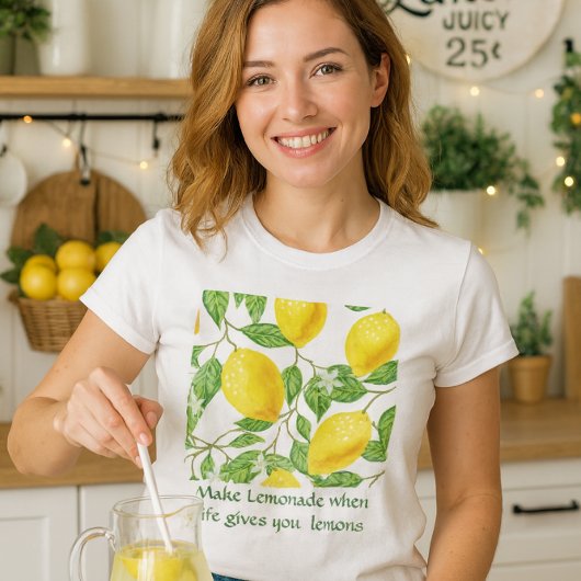 Fabriquer T-Shirt à la citronnelle / recette de ci