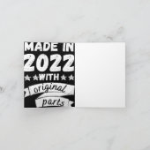 fabriqués en 2022 avec pièces d'origine, (Intérieur)