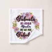 Fabuela Comme Une Abuela Régulière Seulement Beauc (Gant de toilette)