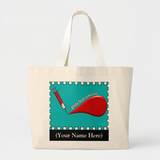 Fabulair flebotomist BloeddruppelCanvas tas (Voorkant)