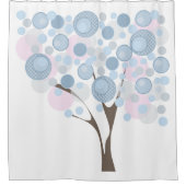 Fabulair, hout douchegordijn (Voorkant)