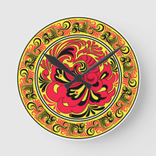 Fabulair Phoenix-Bord Ronde Klok