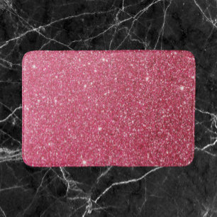 Fabulair Roos Roze glitter Badmat