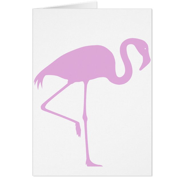 Fabulair roze Flamingo Custom Blank (Voorkant)
