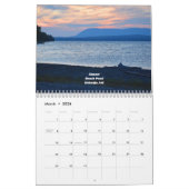 Fabulair Zonsondergangen wandkalender Kalender (Mar 2026)
