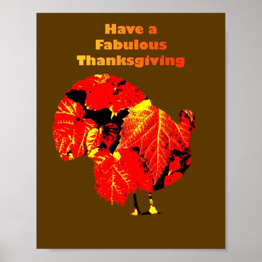 Fabulaire Thanksgiving Poster (Voorkant)