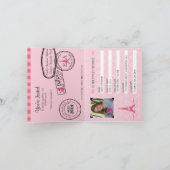 Fabuleuse 15e Invitation Passport (Intérieur)