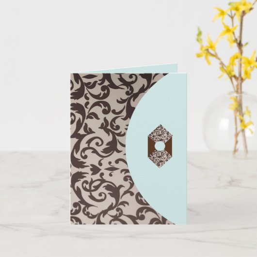 Fabuleuse carte Diamond (Fleur jaune)