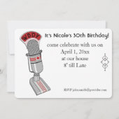 Fabuleuse invitation art déco/carte faire-part (Dos)