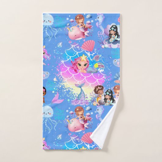 Fabuleuse vie de sirène (Serviette à main)