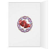 Fabuleuses fleurs 40e anniversaire pour un couple (Intérieur (Gauche))