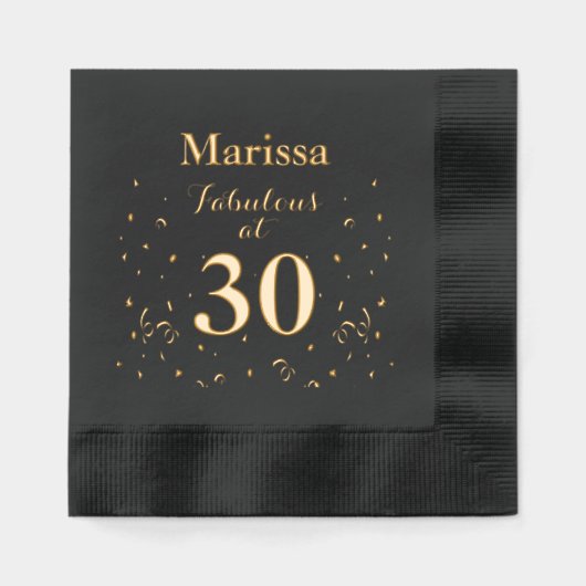 Fabuleux 30e anniversaire fête à 30 (Recto)