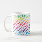 Fabuleux 40e anniversaire Mug (Gauche)