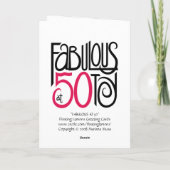 Fabuleux à 50 cartes (Dos)