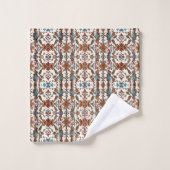 Fabuleux Automne et Bleu (Gant de toilette)