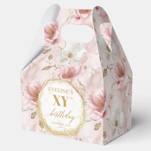 Fabuleux Boho rose bleu Ballotins d'anniversaire