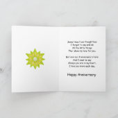 Fabuleux carte anniversaire fleurs (Intérieur)