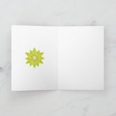 Fabuleux carte de note fleurs (Intérieur)