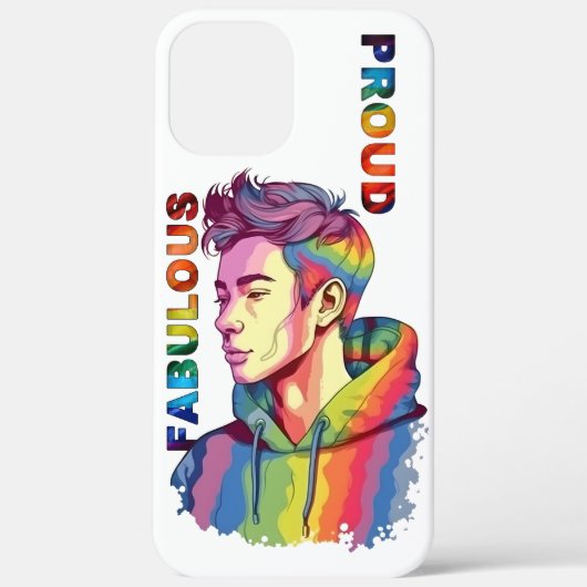 Fabuleux coque iphone de la jeunesse LGBT (Verso)