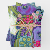 Fabuleux : Feuilles de papier d'enveloppement flor (En situation)