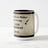 Fabuleux Mug personnalisé 99e anniversaire (Devant droit)