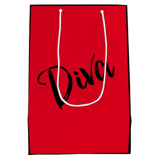 Fabuleux sac cadeau "African American Diva" (Dos)