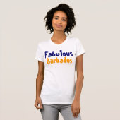 Fabuleux t-shirts de la barbade (Devant entier)