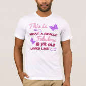 Fabulous 18th Birthday T-shirt (Voorkant)