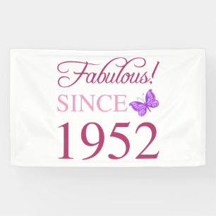 Fabulous 1952 Women's 70th Birthday Spandoek