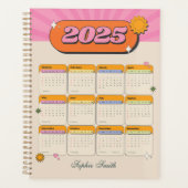 Fabulous 2025 Girly Planner - Juste pour vous! (Devant)