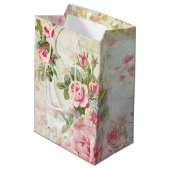 Fabulous 50 Butterfly on  Collage Medium Cadeauzakje (Achterkant Gekanteld)