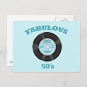 Fabulous 50's briefkaart (Voorkant / Achterkant)