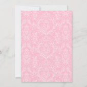 Fabulous 50s Poodle Rok Verjaardagsuitnodigingen Kaart (Achterkant)