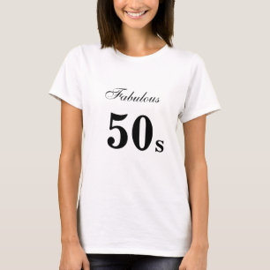 Fabulous 50th Birthday T-shirt