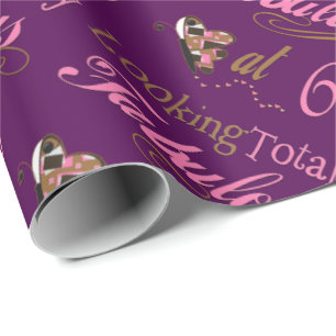 Fabulous 60th Birthday Cadeaupapier