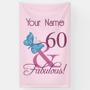 Fabulous 60th Birthday Spandoek