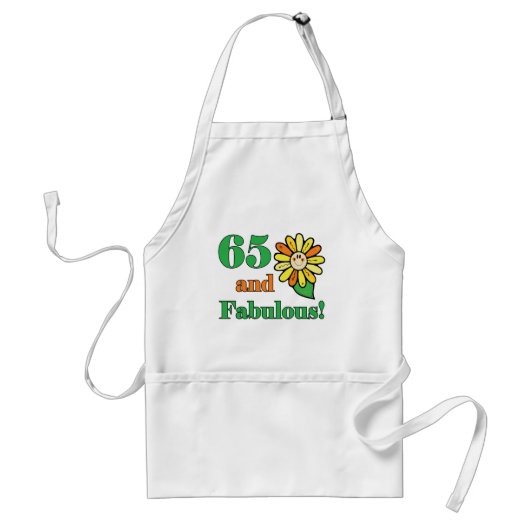 Fabulous 65th Birthday Gifts Standaard Schort (Voorkant)