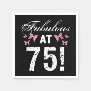 Fabulous 75th Birthday Servet