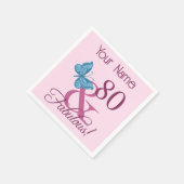 Fabulous 80th Birthday Servet (Hoek)