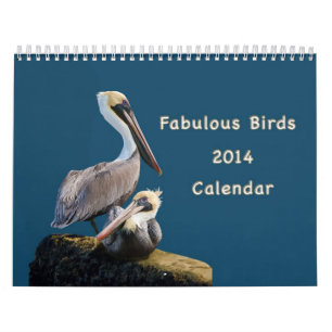 Fabulous Birds 12-maands kalender