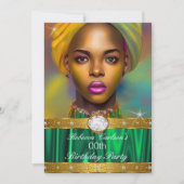 Fabulous Birthday Foto Emerald Diamonds Kaart (Voorkant)